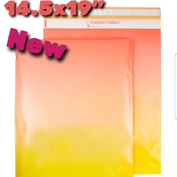 25 XL INSPIRED POLY MAILERS Pink… - Picture 3 of 9